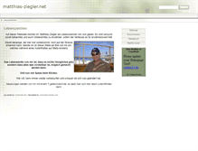 Tablet Screenshot of matthias-ziegler.net